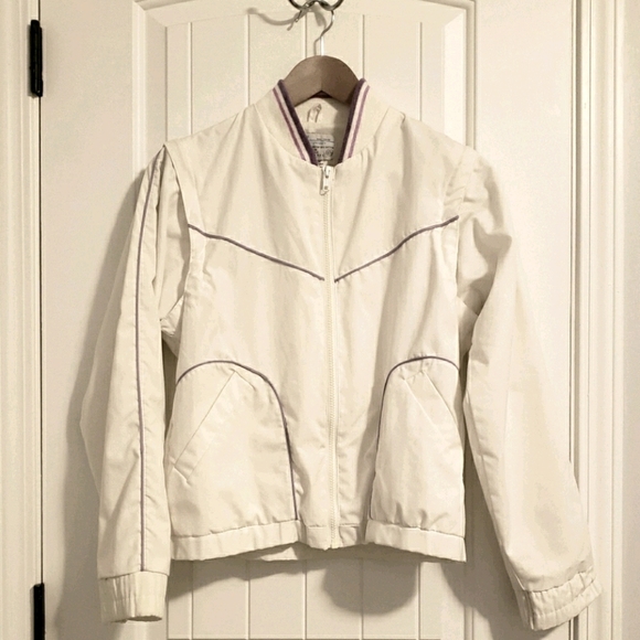 Vintage 70s 80s Zip-Off Sleeve Windbreaker Jacket - Picture 1 of 8